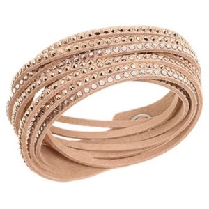 Swarovski Nude Crystal-Accented Wrap Bracelet